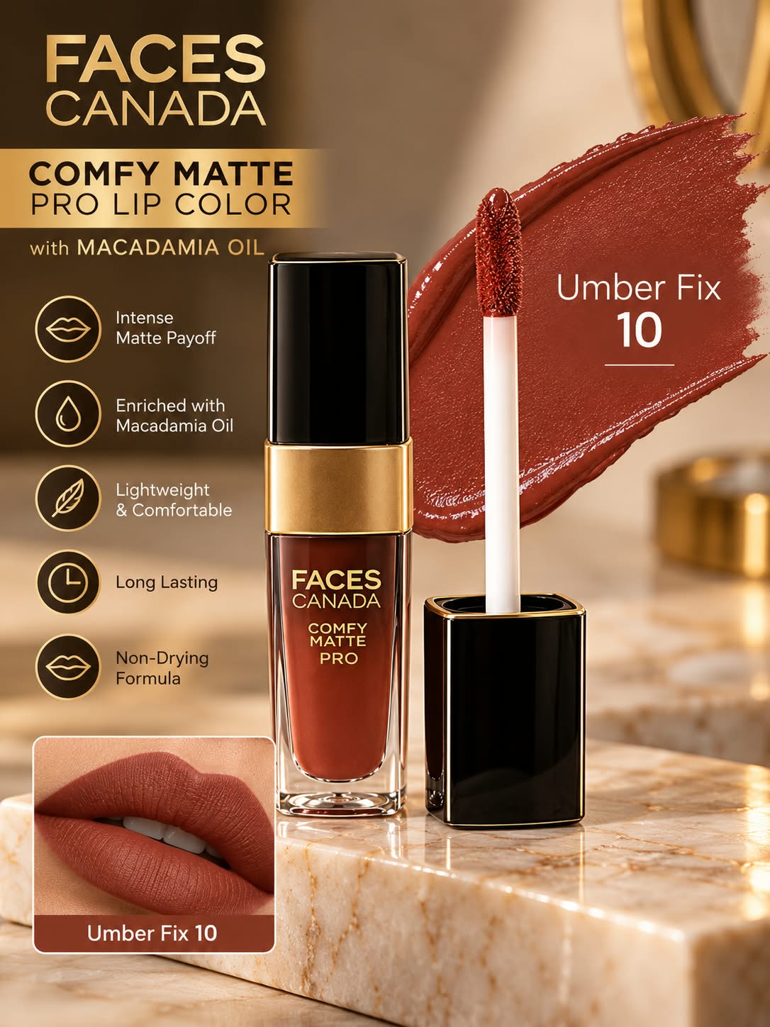 Faces Canada Comfy Matte Pro Lip Color