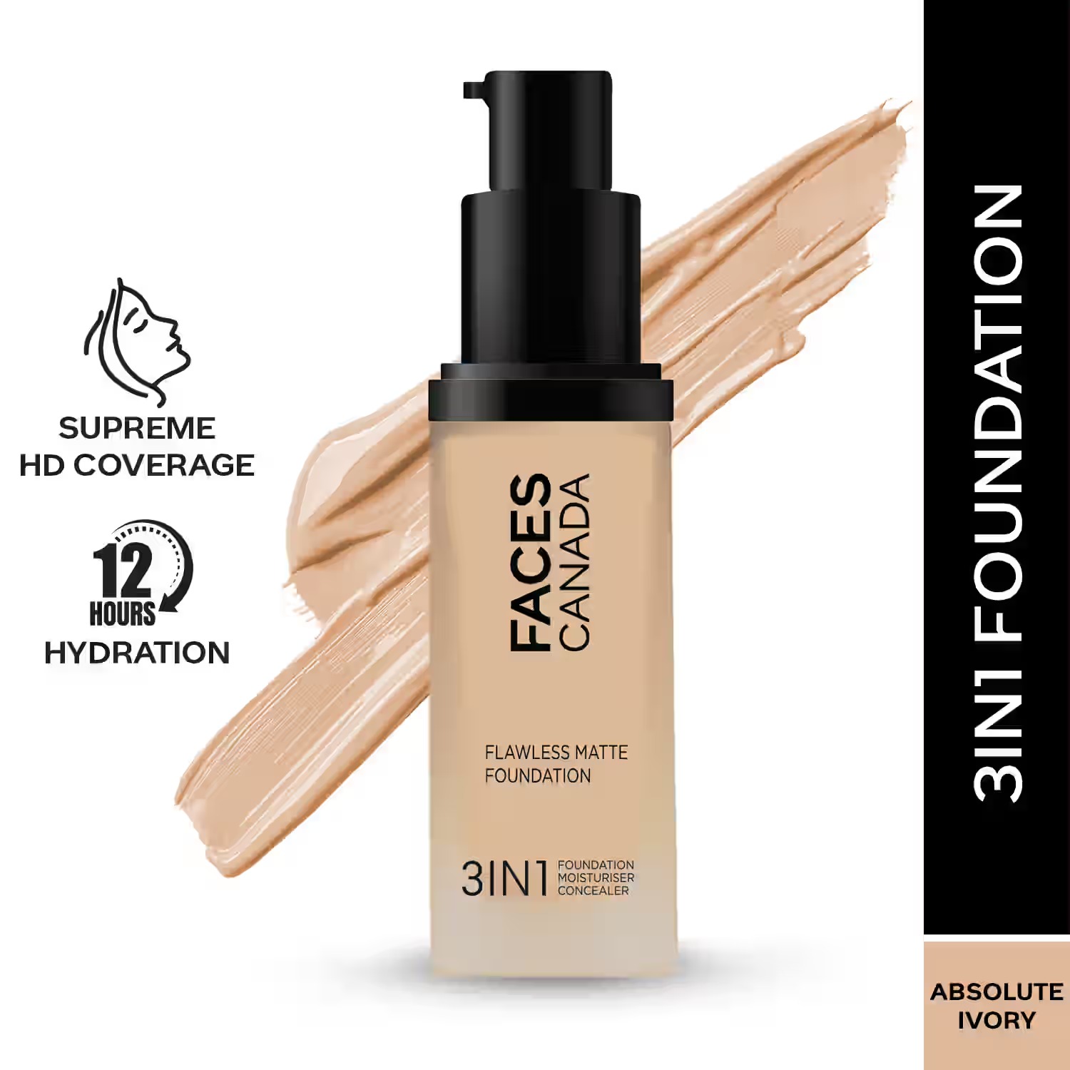 Faces Canada 3in1  Fiawless Matte Foundation