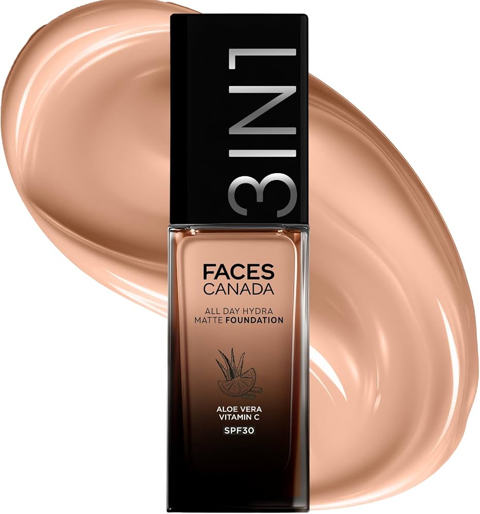 Faces Canada 3in1  All Day Hydra Matte Foundation