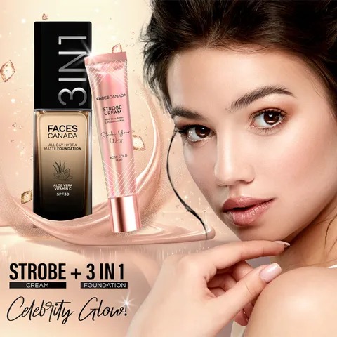 Faces Canada 3in1  All Day Hydra Matte Foundation