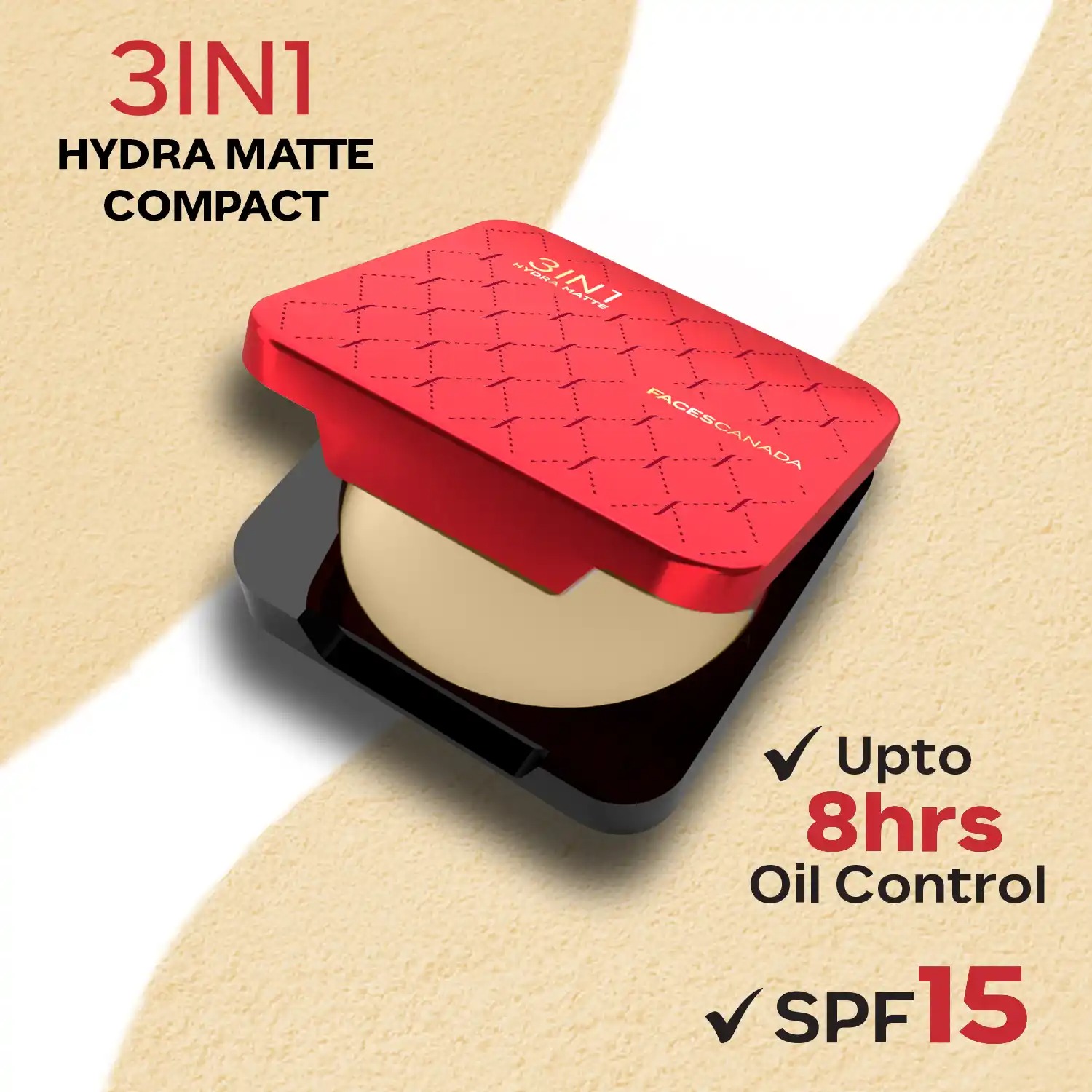 Faces Canada  3in1 Hydra Matte Compact