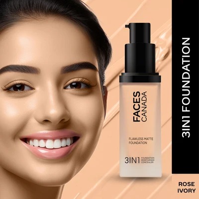 Faces Canada 3in1  Fiawless Matte Foundation
