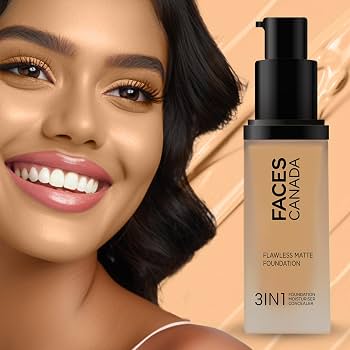 Faces Canada 3in1  Fiawless Matte Foundation