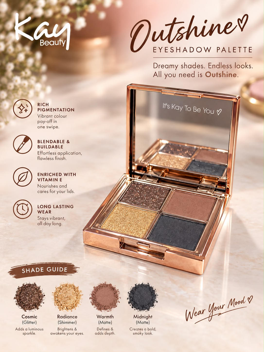 Kay Beauty Eye Kanvas Discover Eyeshadow Palette