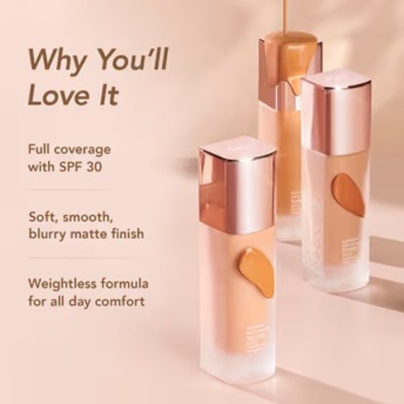 Kay Beauty Soft Matte Full Coverage Foundation with SPF 30