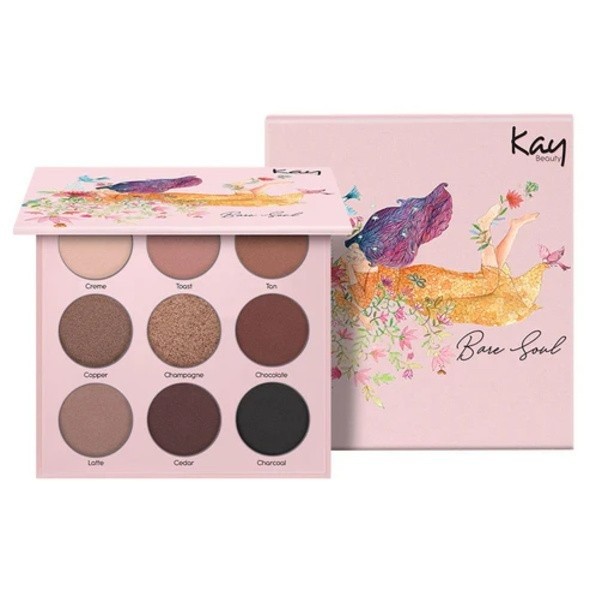 Kay Beauty Bare Soul Eye Kanvas Eye Shadow Palette