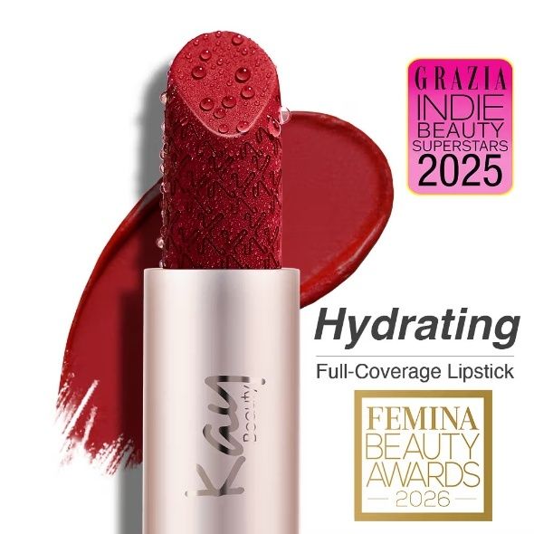 Kay Beauty Hydra Creme Serum Lipstick -Rich Color & Hyaluronic Acid for Deep Hydration
