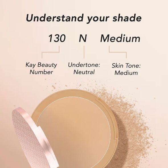 Kay Beauty Matte Compact - 130N Medium (9g)