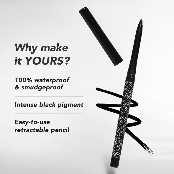 Kay Beauty Pencil Semi-Matte Waterproof 24 Hour Kajal