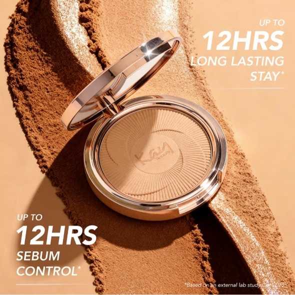 Kay Beauty Soft Matte Pressed Powder - 110Y Light (12g)