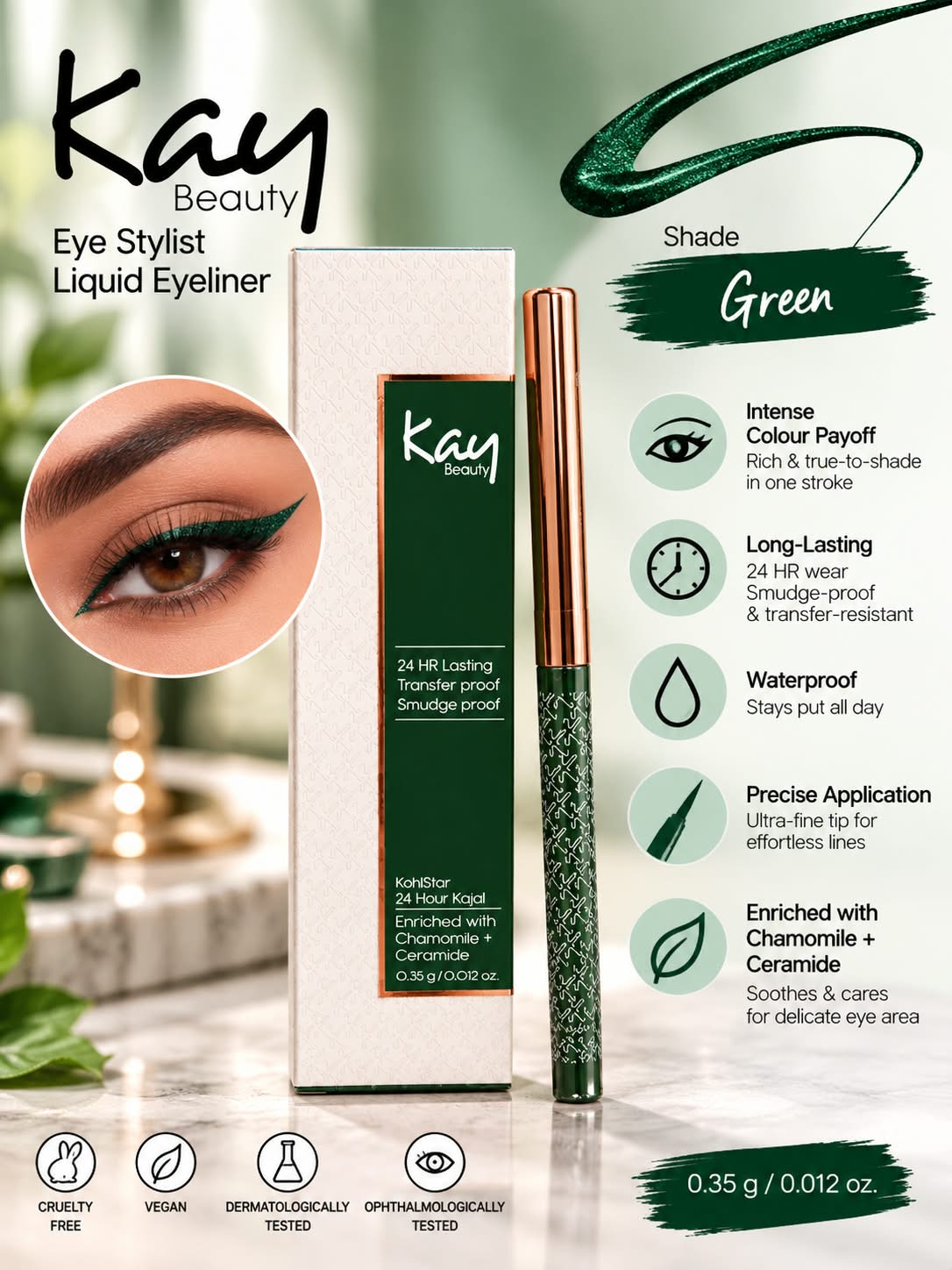 Kay Beauty Kohlstar 24 Hour Kajal