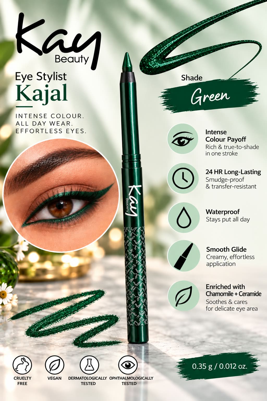 Kay Beauty Kohlstar 24 Hour Kajal