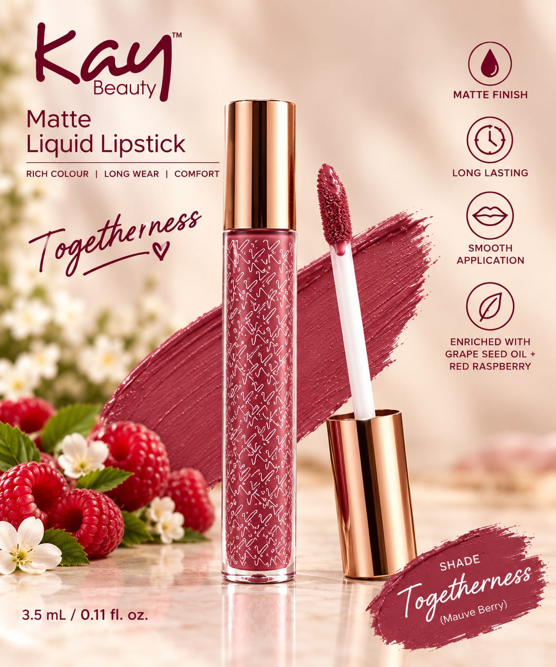 Kay Beauty Matte Liquid Lipstick