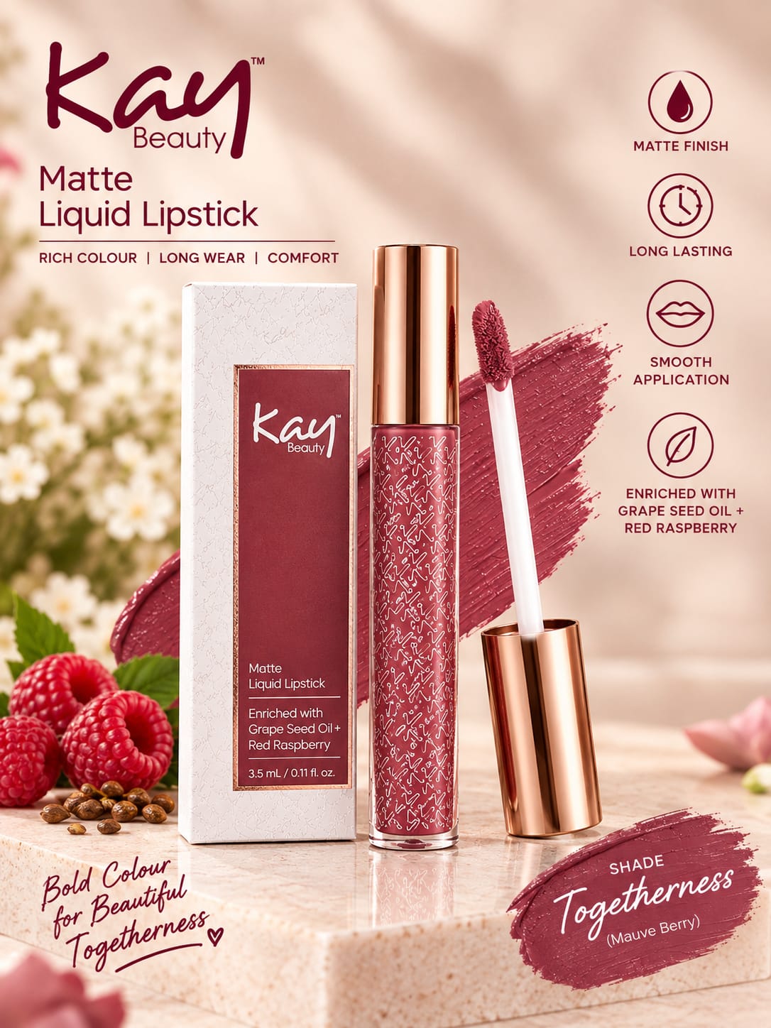 Kay Beauty Matte Liquid Lipstick