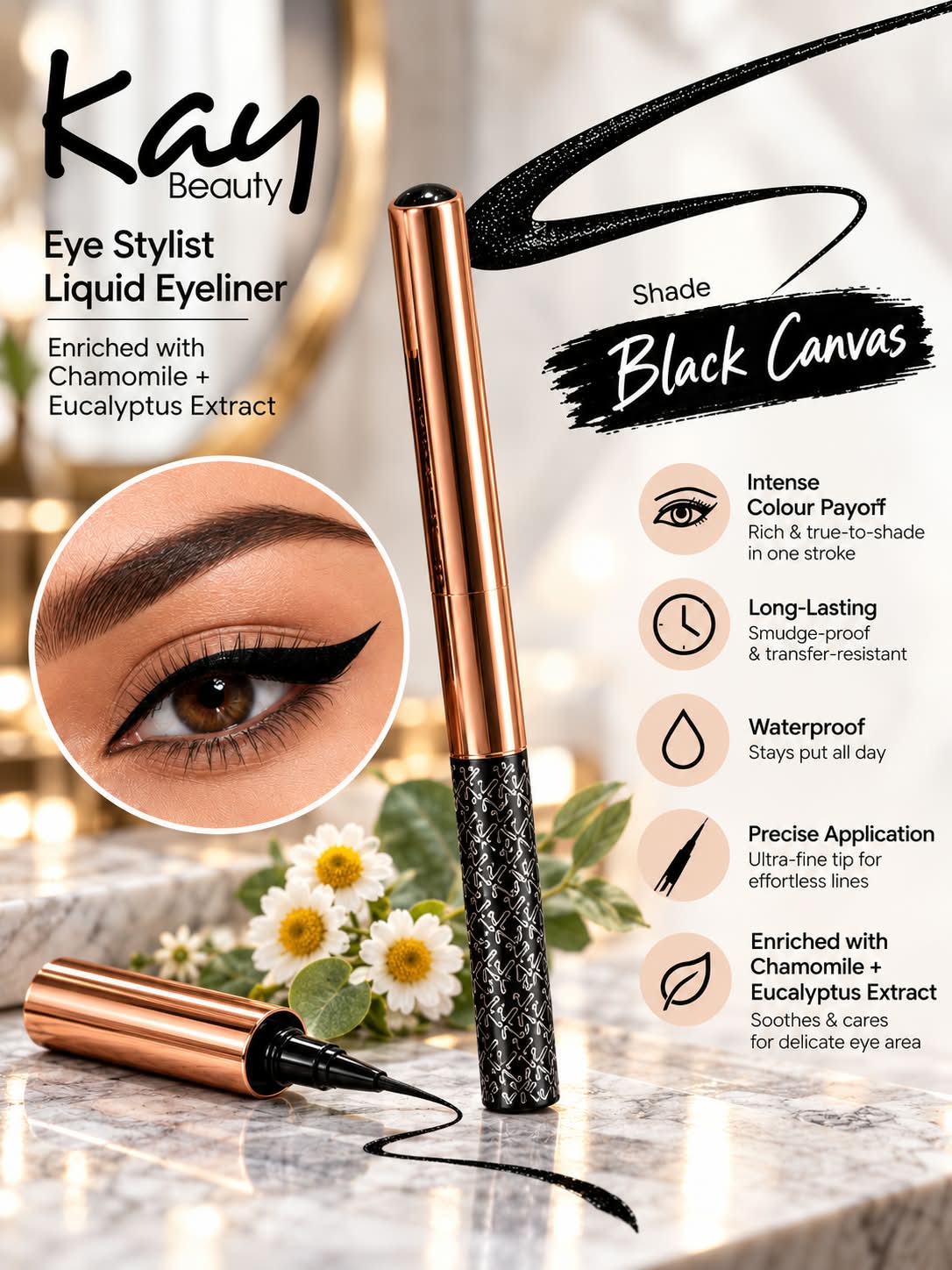 Kay Beauty  Eye Stylist Liquid Eyeliner