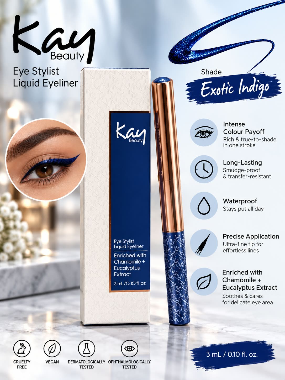 Kay Beauty  Eye Stylist Liquid Eyeliner