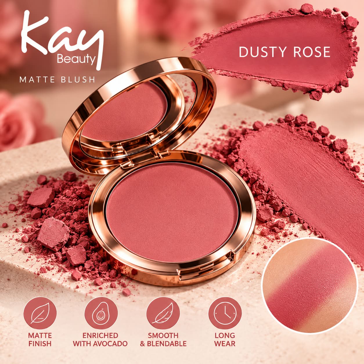 Kay Beauty Matte Blush