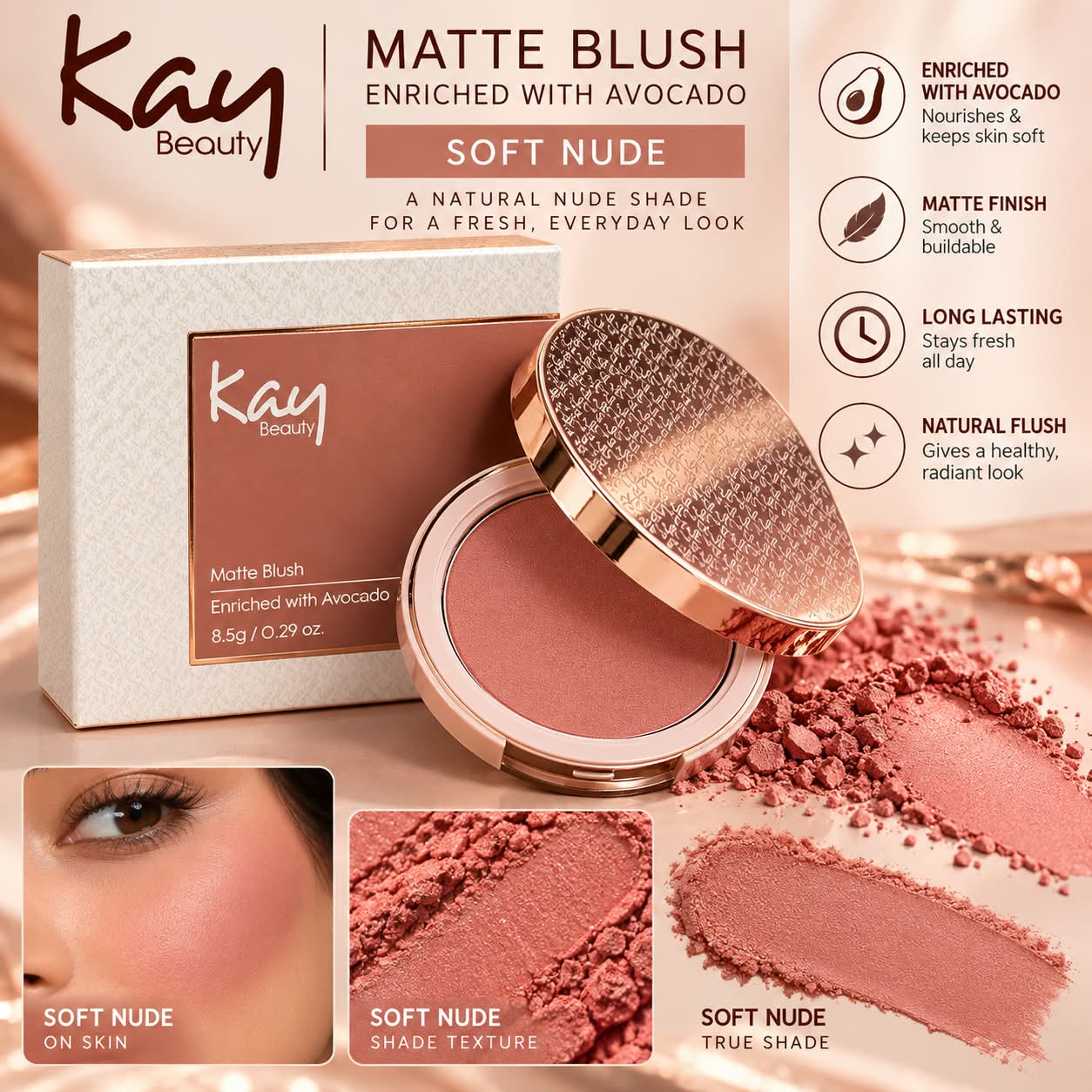 Kay Beauty Matte Blush