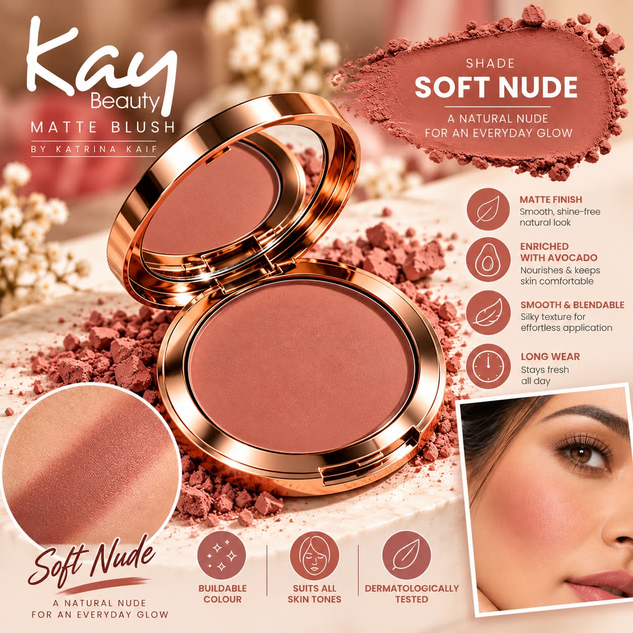 Kay Beauty Matte Blush