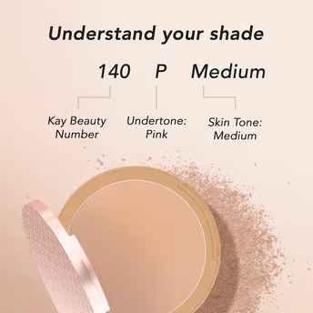 Kay Beauty Matte Compact - 130N Medium (9g)
