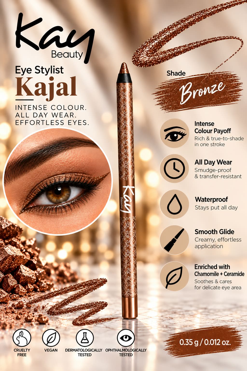Kay Beauty Ink Artist Gel Kajal