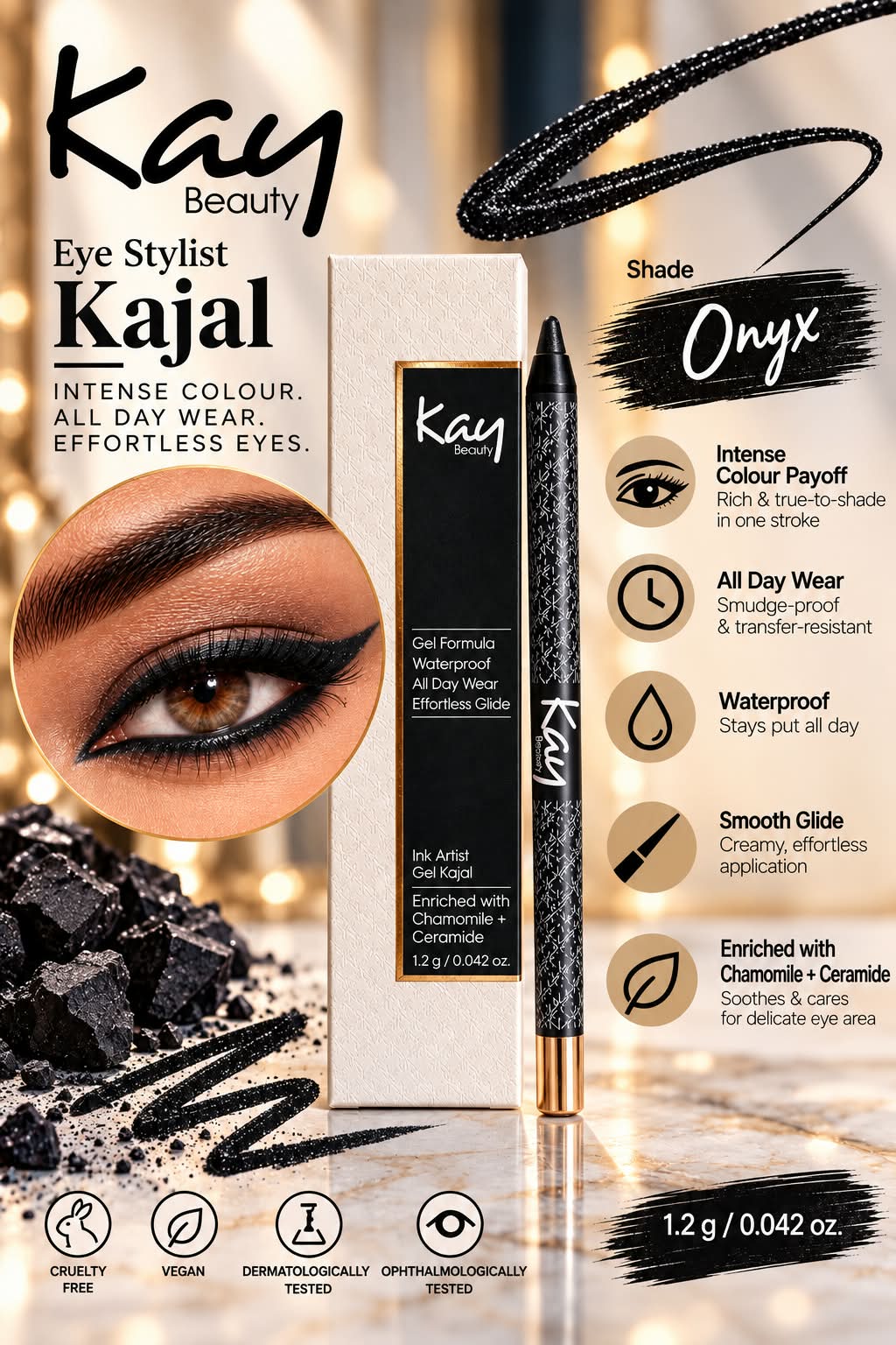 Kay Beauty Ink Artist Gel Kajal