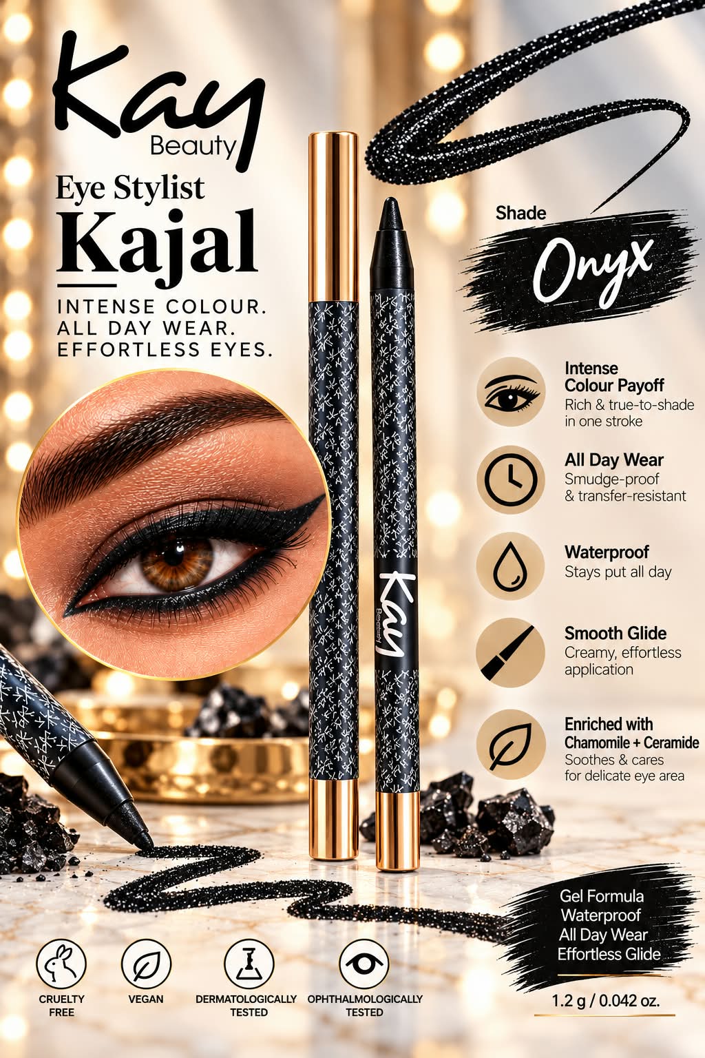 Kay Beauty Ink Artist Gel Kajal