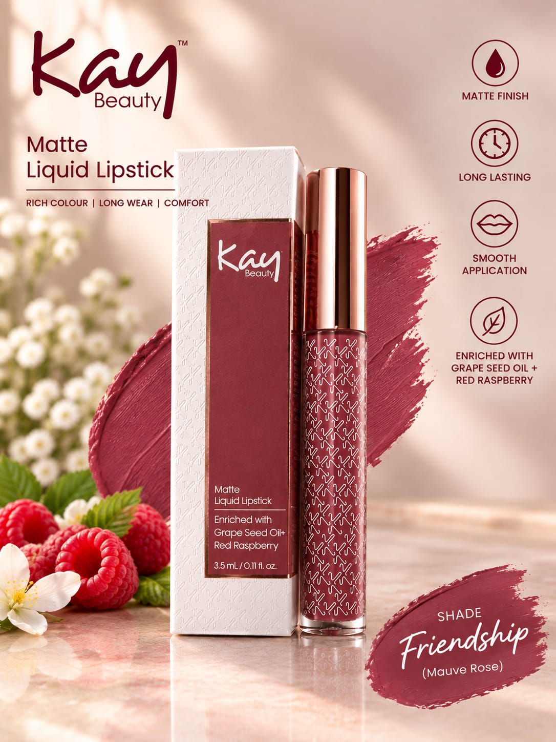 Kay Beauty Matte Liquid Lipstick