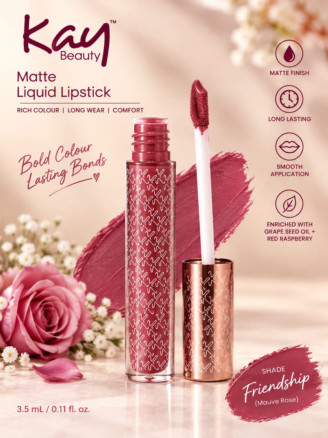 Kay Beauty Matte Liquid Lipstick