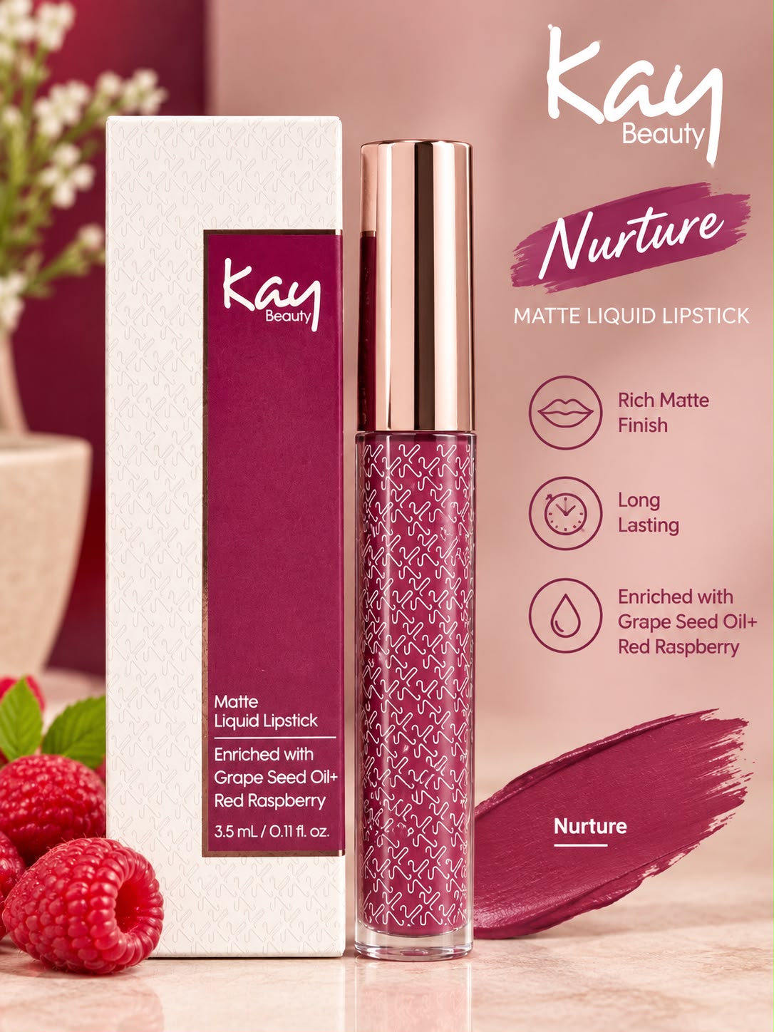 Kay Beauty Matte Liquid Lipstick