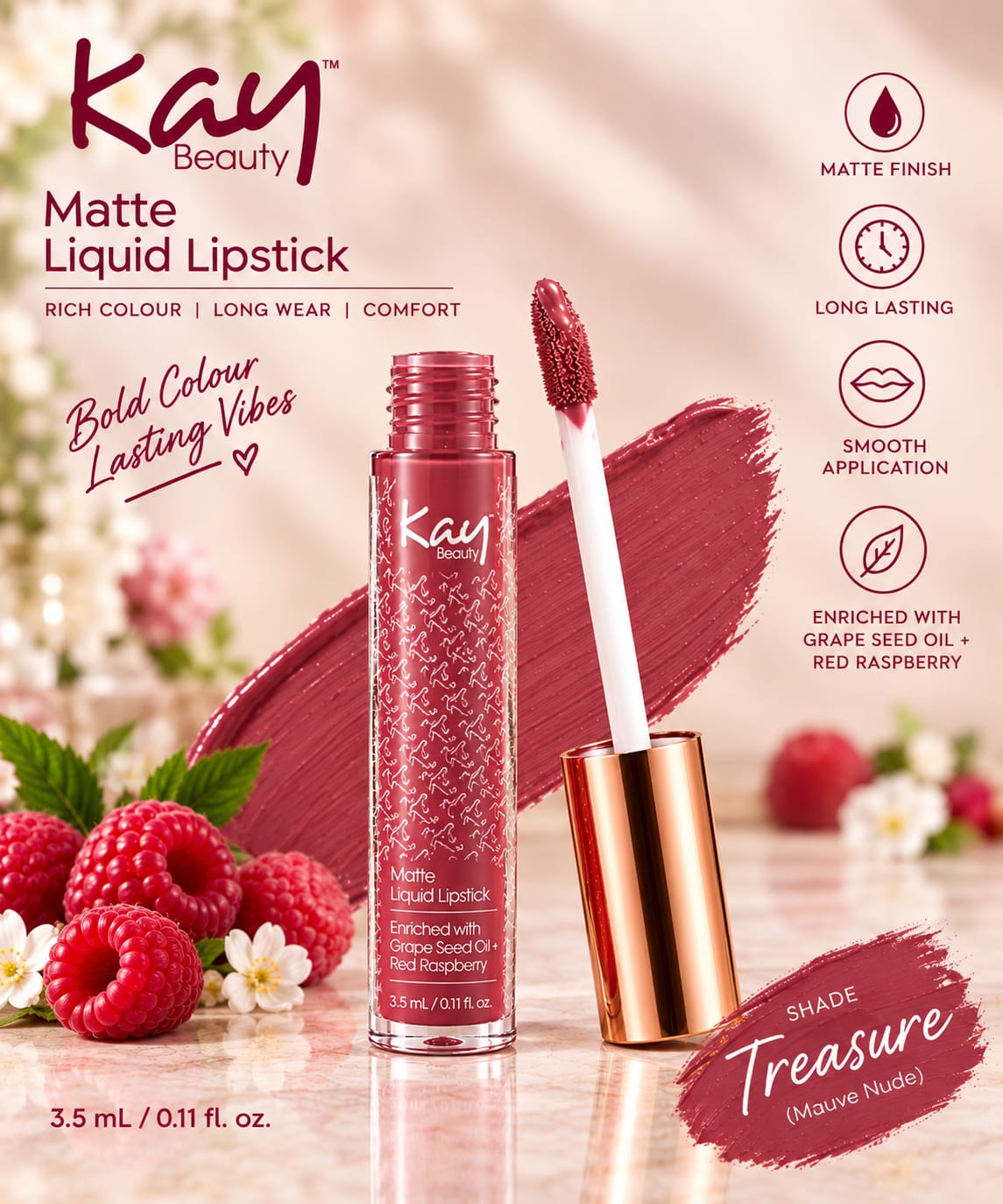 Kay Beauty Matte Liquid Lipstick