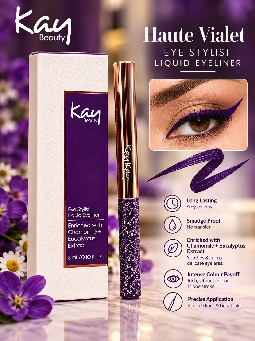 Kay Beauty  Eye Stylist Liquid Eyeliner