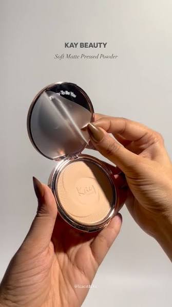 Kay Beauty Soft Matte Pressed Powder - 110Y Light (12g)