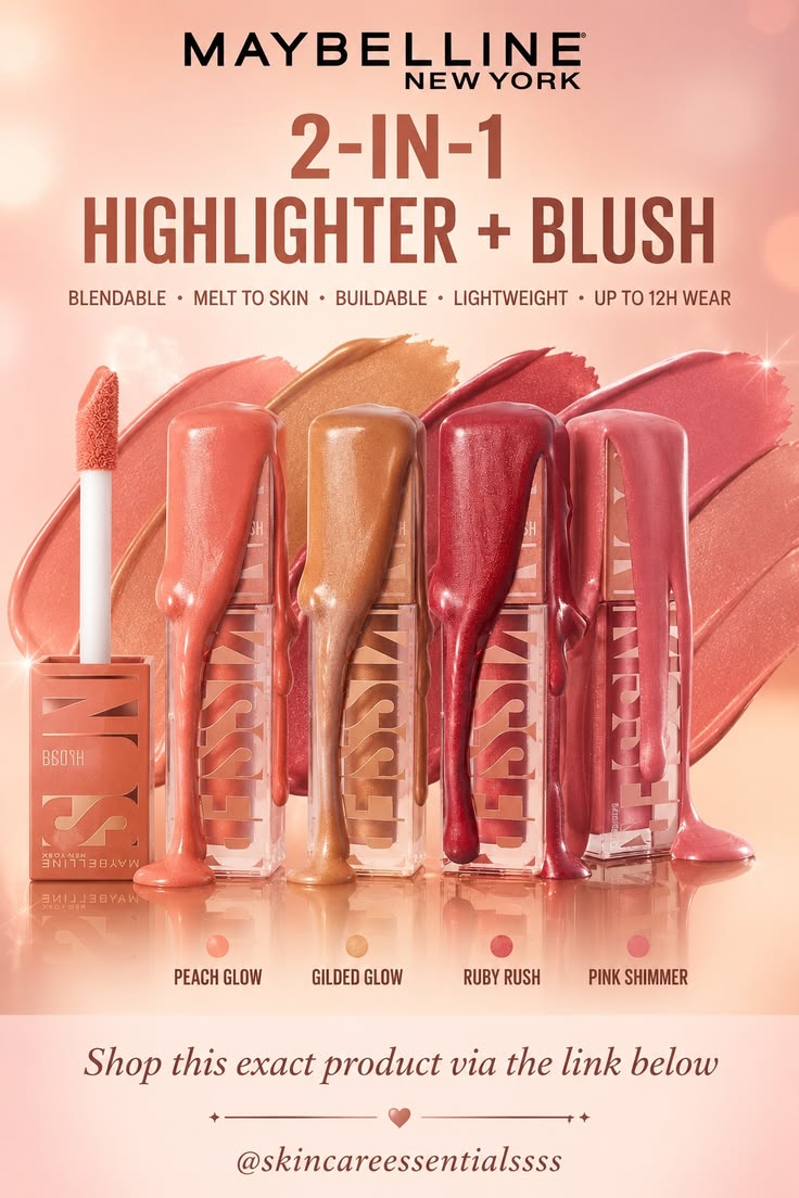 Maybelline New York Sunkisser Highlighter + Blush - Burnt Sky