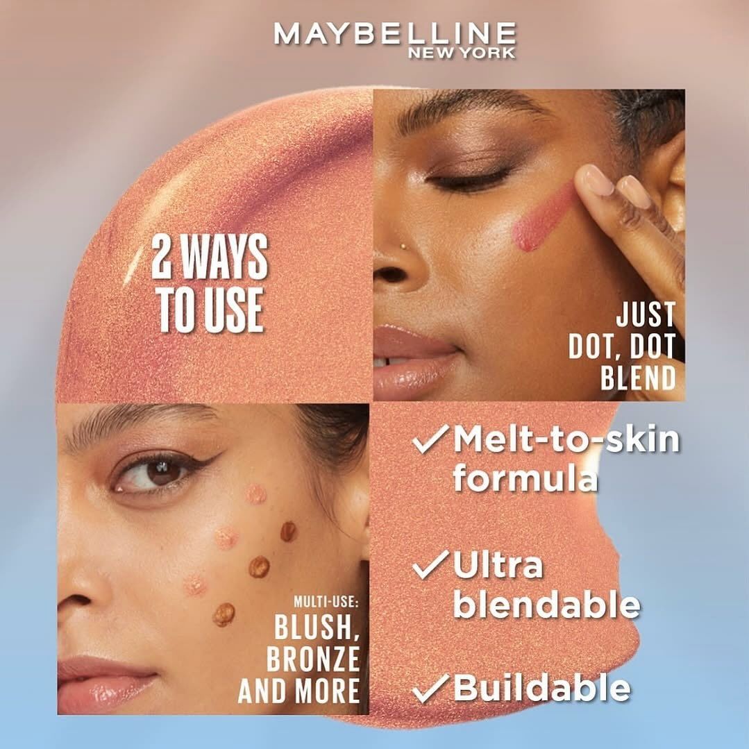 Maybelline New York Sunkisser Highlighter + Blush - Burnt Sky