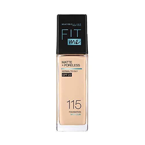 Maybelline Fit Me Matte + Poreless 16H Oil Control Foundation SPF 22 PA++
