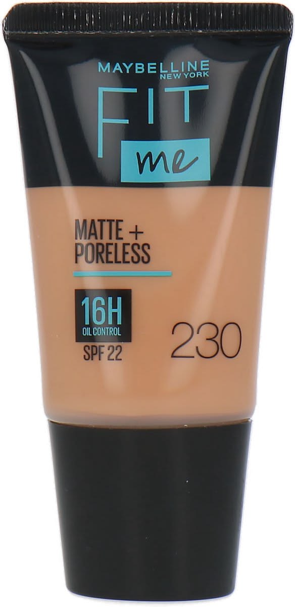 Maybelline Fit Me Matte + Poreless 16H Oil Control Foundation SPF 22 PA++