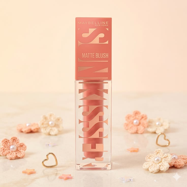 Maybelline Sunkisser Hazy Matte Blush, 12HR Sunkissed Cheeks, Transfer & Sweat-proof