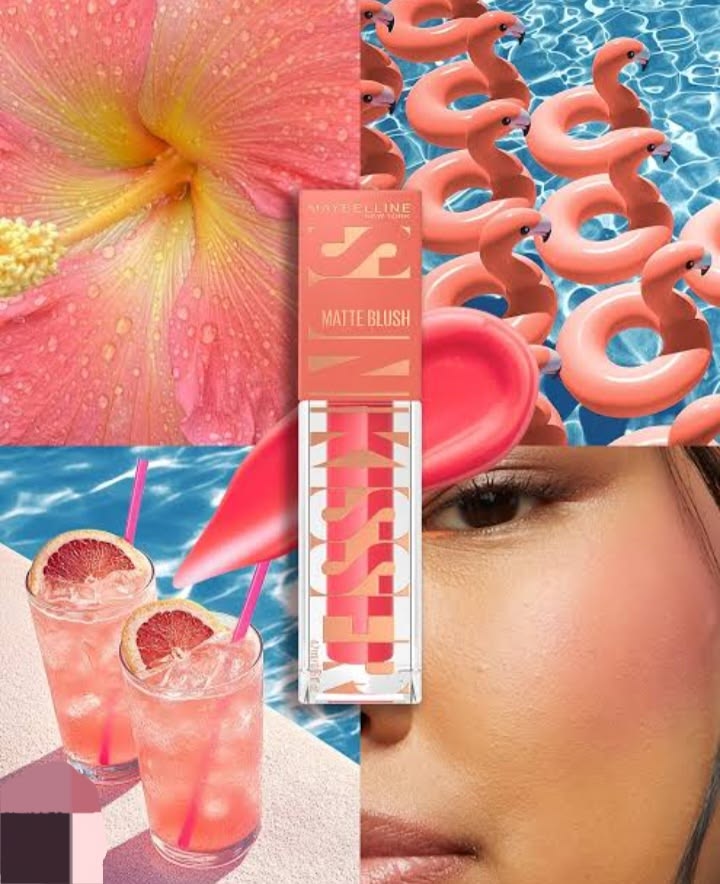 Maybelline Sunkisser Hazy Matte Blush, 12HR Sunkissed Cheeks, Transfer & Sweat-proof