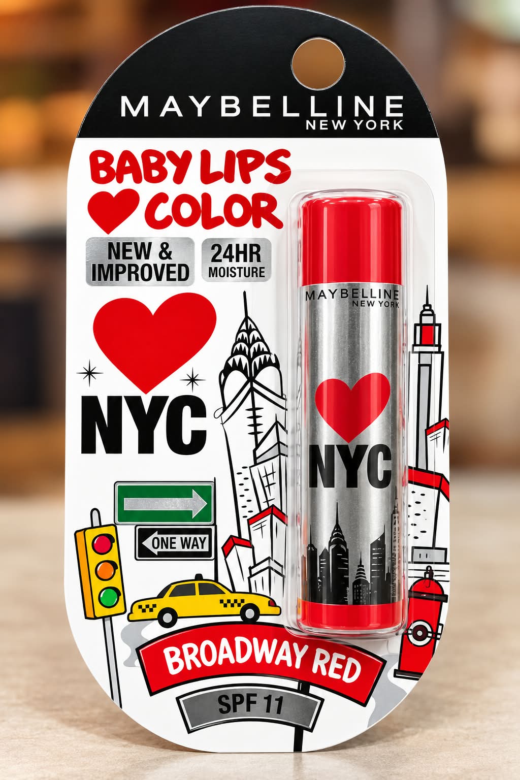 Maybelline New York Baby Lips Color Spf 11 New Improved 24hr