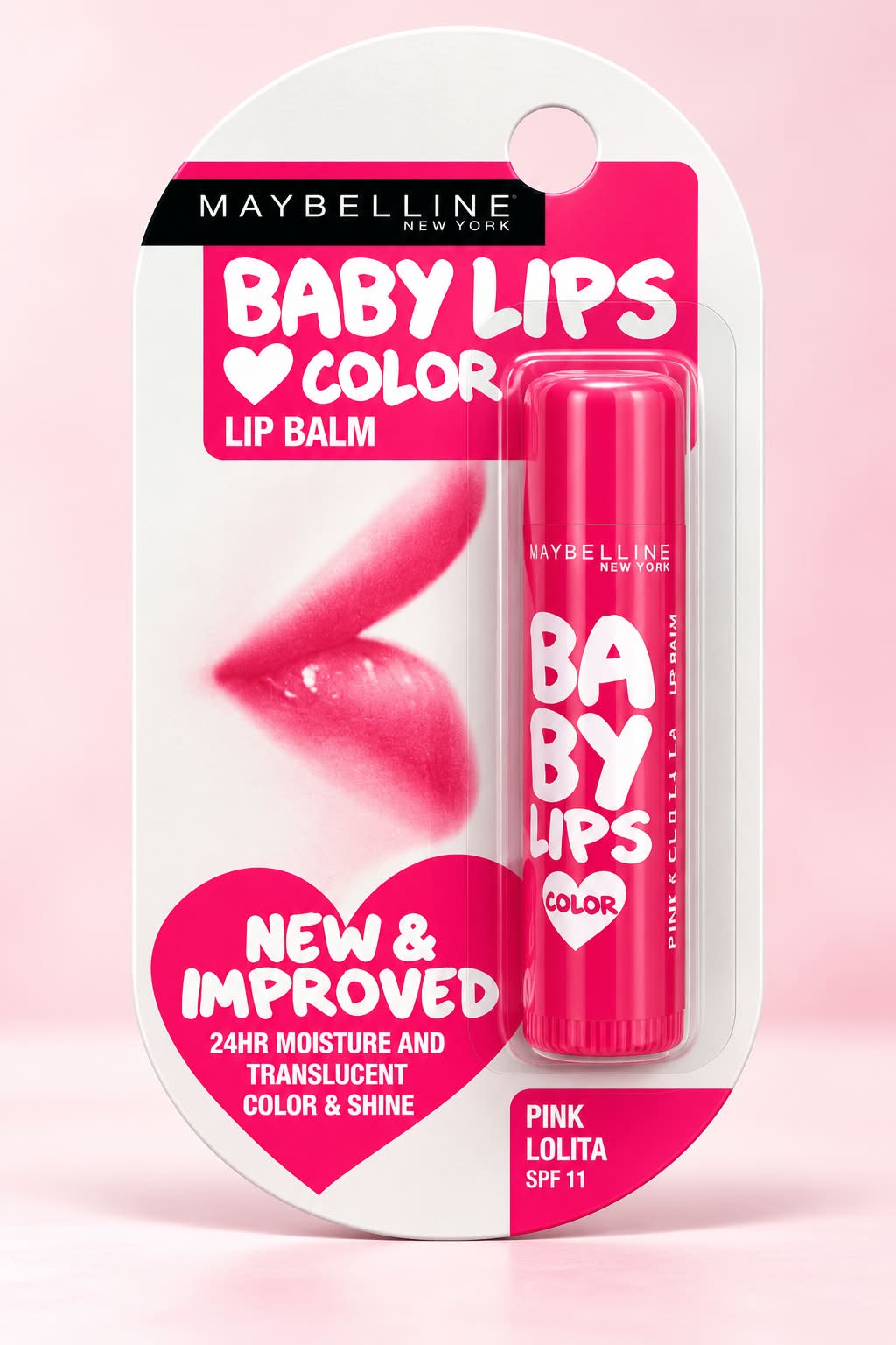 Maybelline New York Baby Lips Color Spf 11 New Improved 24hr