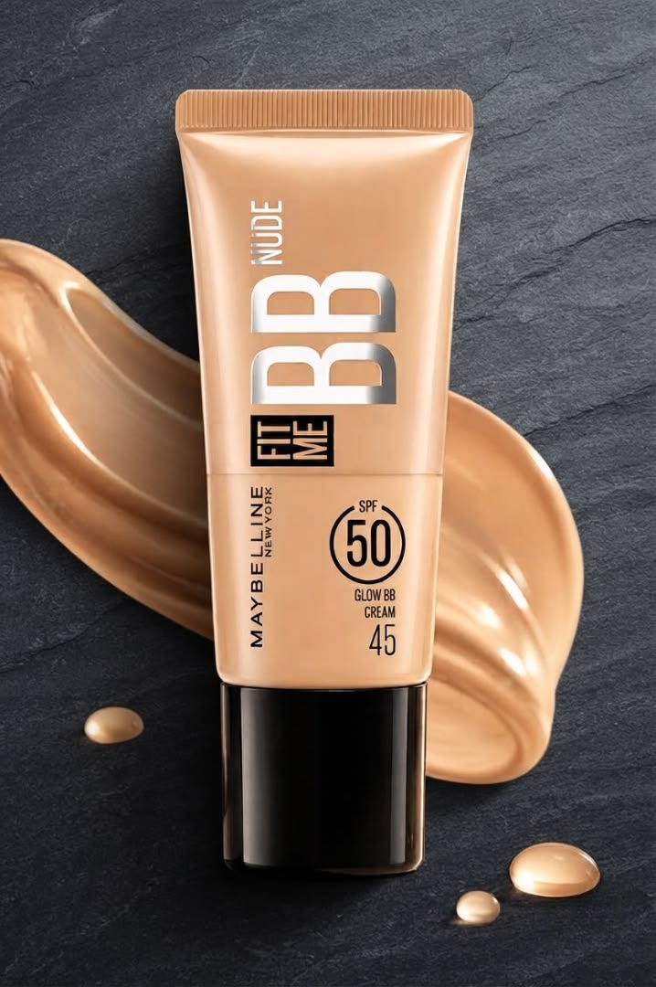 Maybelline New York Fit Me Glow BB Skin Tint, SPF 50, Niacinamide, Normal to Dry Skin