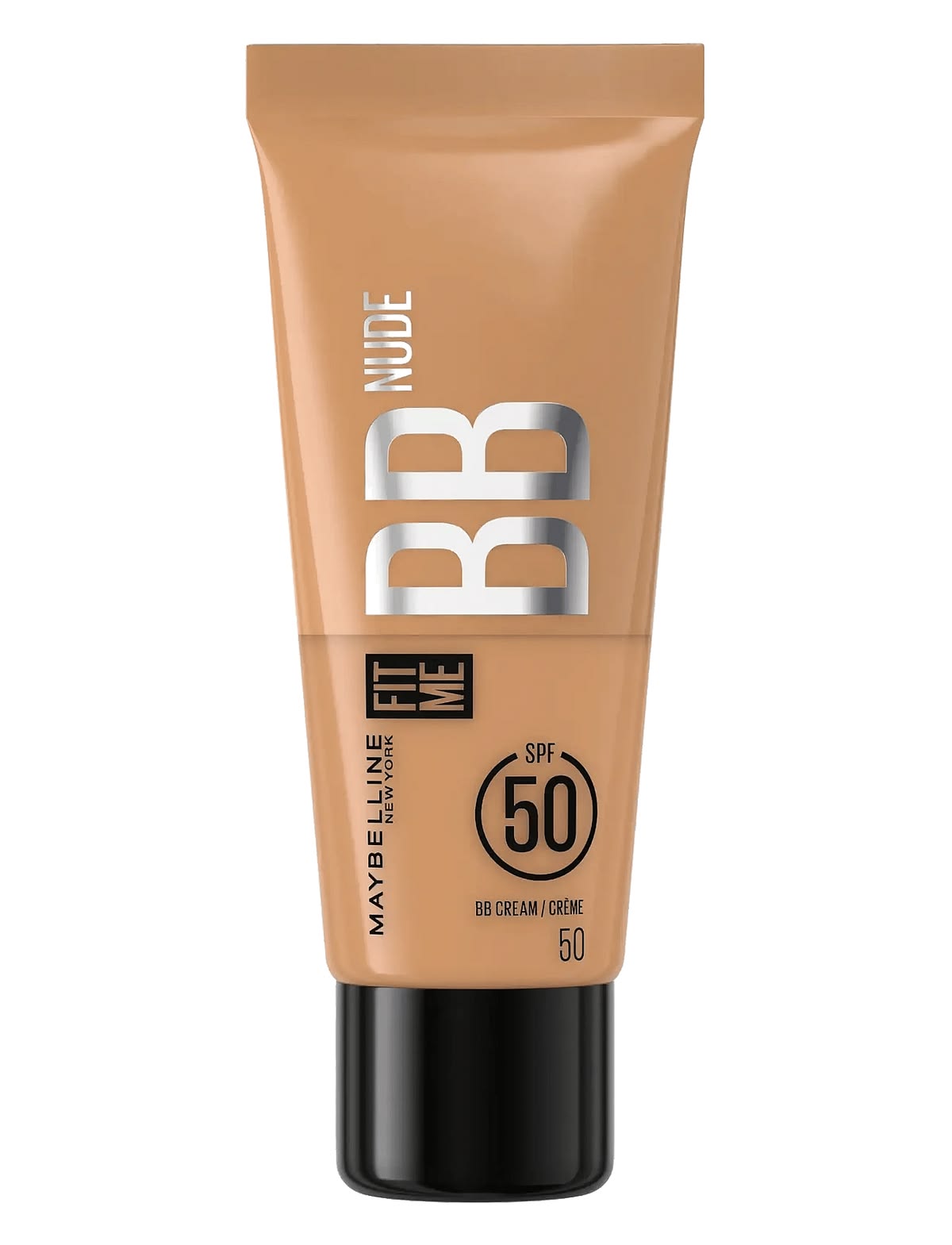 Maybelline New York Fit Me Glow BB Skin Tint, SPF 50, Niacinamide, Normal to Dry Skin