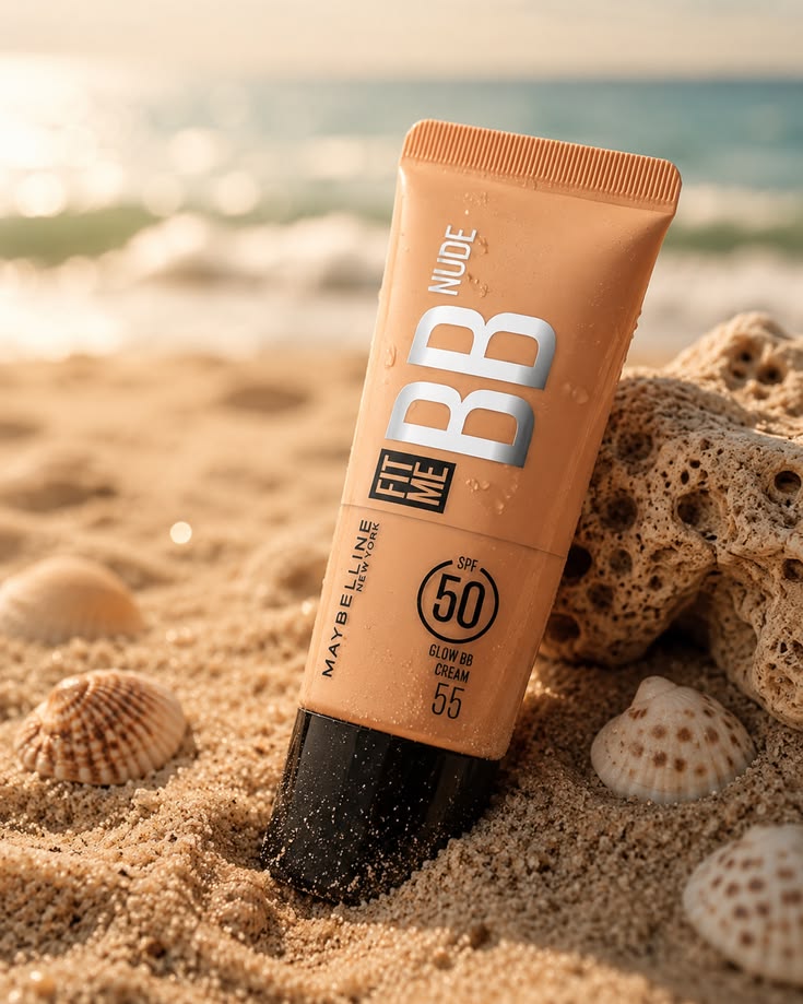 Maybelline New York Fit Me Glow BB Skin Tint, SPF 50, Niacinamide, Normal to Dry Skin