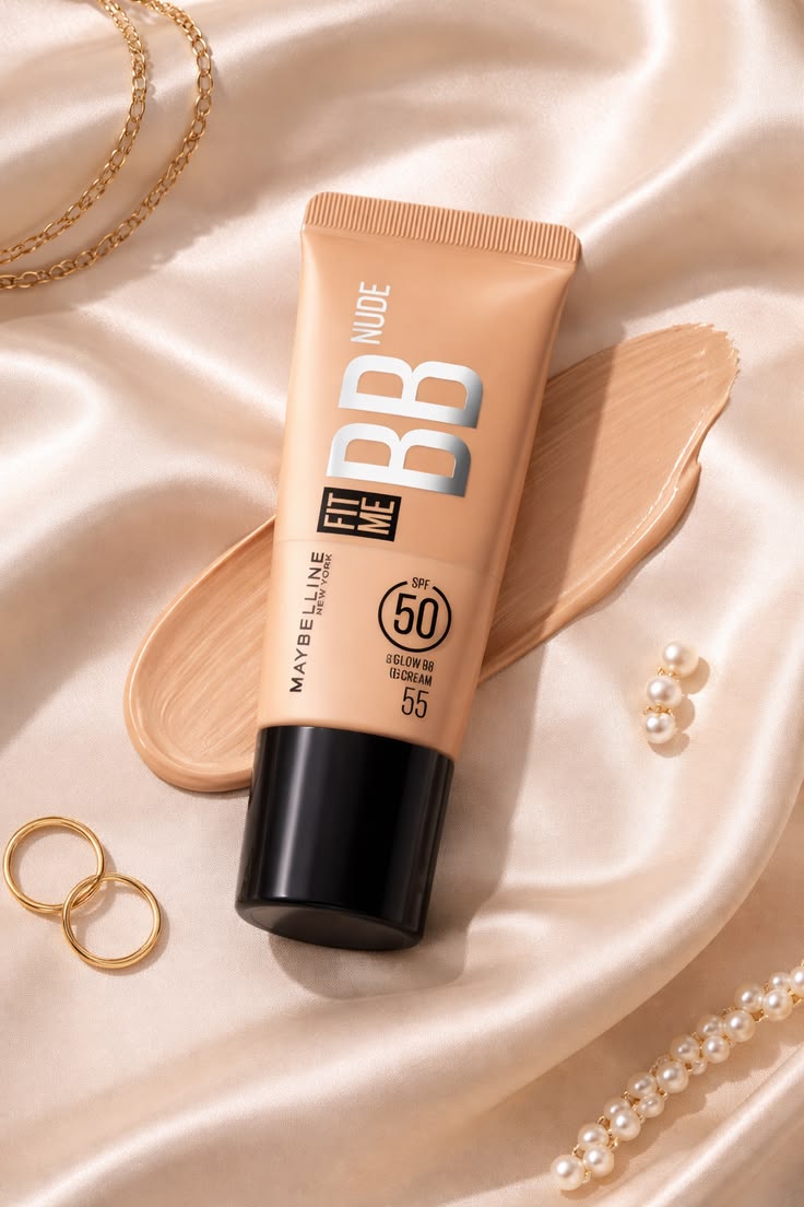 Maybelline New York Fit Me Glow BB Skin Tint, SPF 50, Niacinamide, Normal to Dry Skin