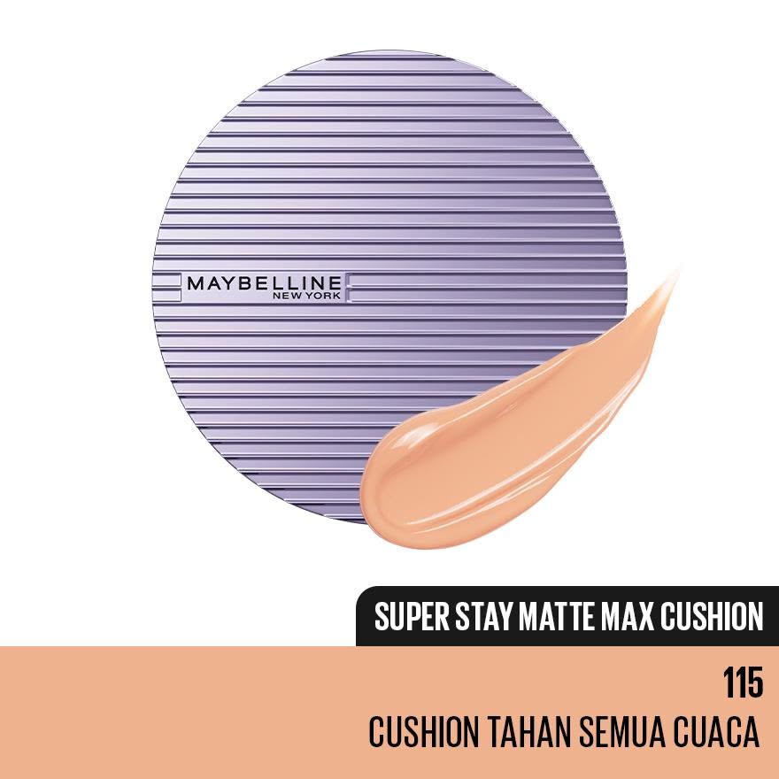 Maybelline Super Stay Matte Max Cushion Foundation Spf 30P+++Up To30H Transfer Proof-Sweat Proof