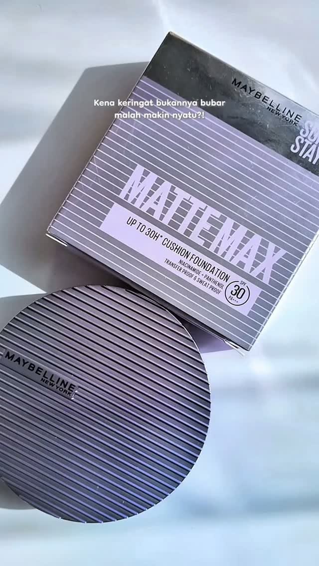 Maybelline Super Stay Matte Max Cushion Foundation Spf 30P+++Up To30H Transfer Proof-Sweat Proof