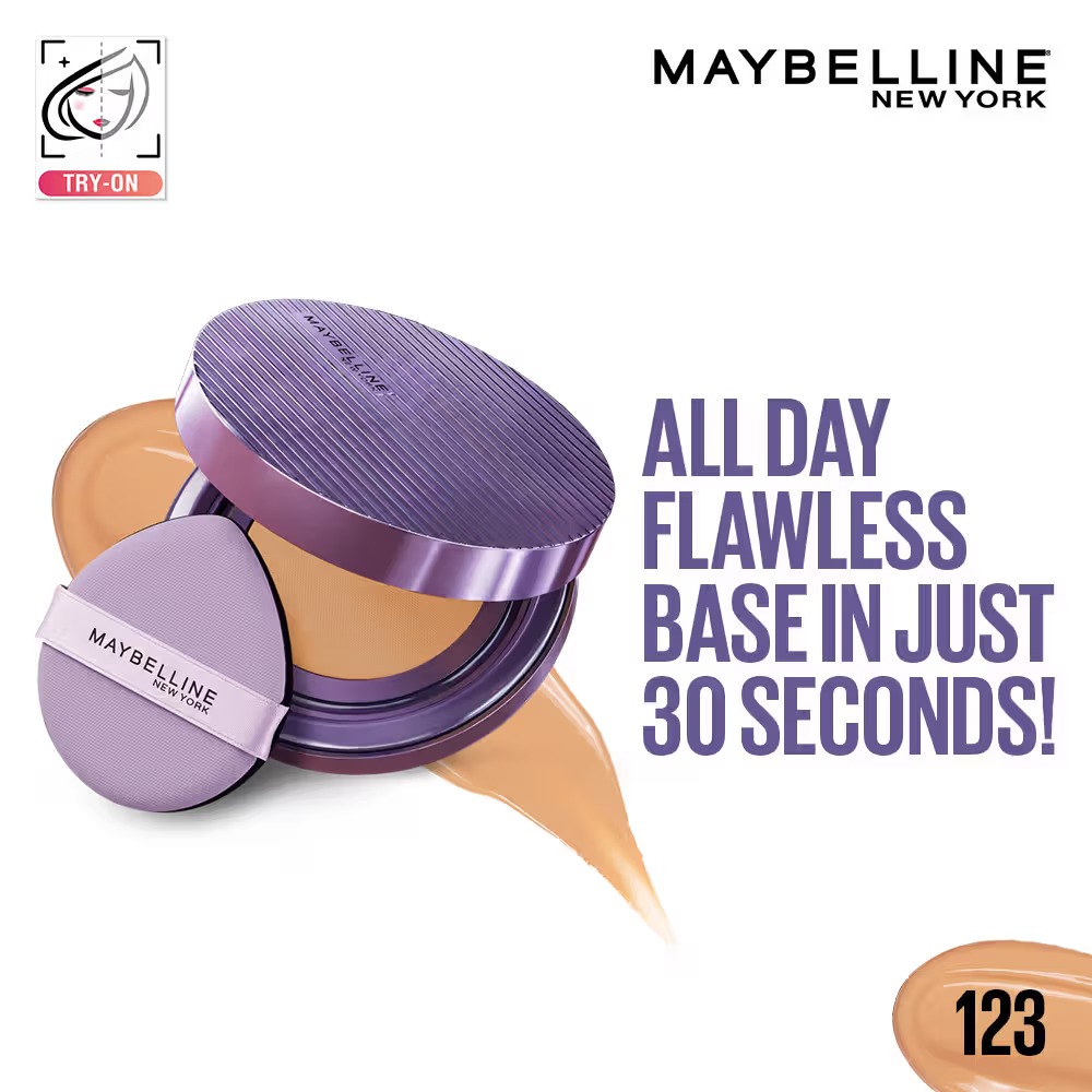 Maybelline Super Stay Matte Max Cushion Foundation Spf 30P+++Up To30H Transfer Proof-Sweat Proof