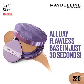 Maybelline Super Stay Matte Max Cushion Foundation Spf 30P+++Up To30H Transfer Proof-Sweat Proof