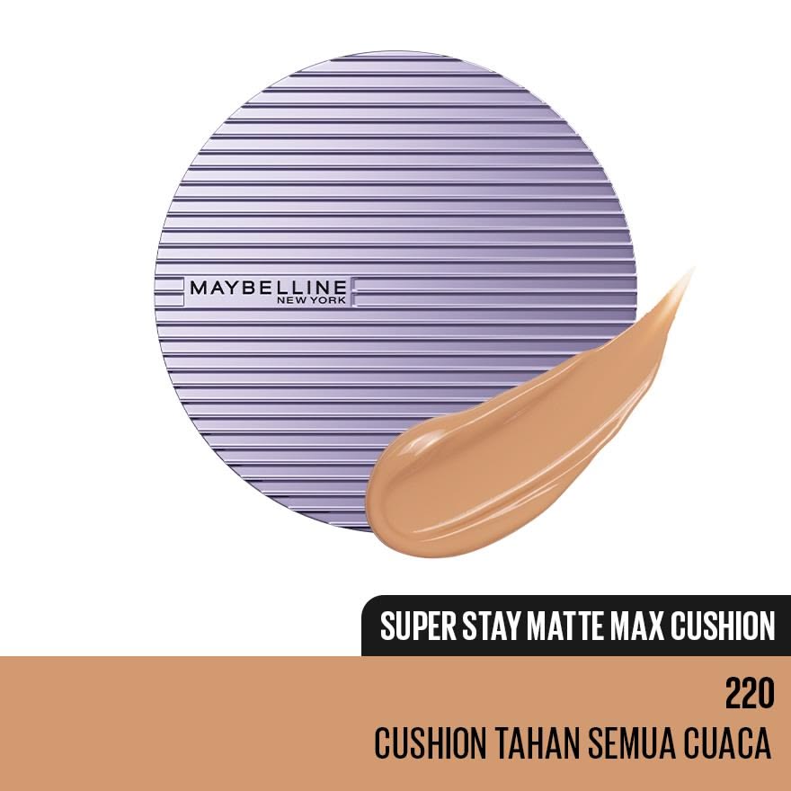 Maybelline Super Stay Matte Max Cushion Foundation Spf 30P+++Up To30H Transfer Proof-Sweat Proof